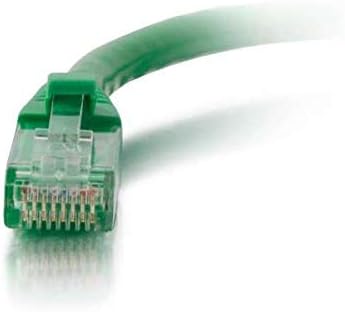 C2G 10M Yeşil CAT6 Ethernet Gigabit LAN Ağ Kablosu (RJ45) Yama Kablosu, UTP, CAT ile uyumludur.5, KEDİ.5e ve KEDİ.7.