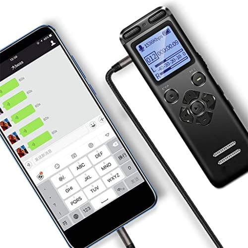 JKDZYD Profesyonel Ses Aktive Dijital Ses Ses Kaydedici USB Kalem Non-Stop 72hr Kayıt PCM (Renk: gösterildiği Gibi, boyutu: 8