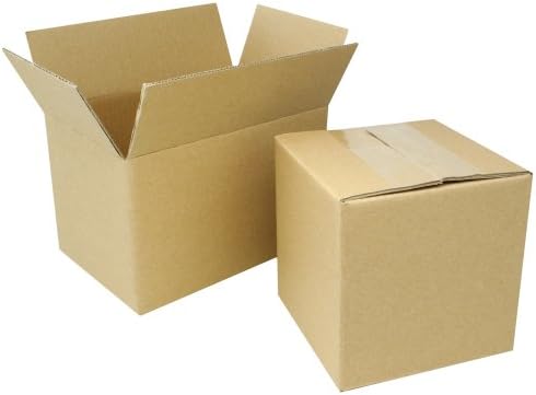 EcoSwift 1 9x9x9 Oluklu Mukavva Ambalaj Kutuları Posta Taşıma Nakliye Kutusu Kartonları