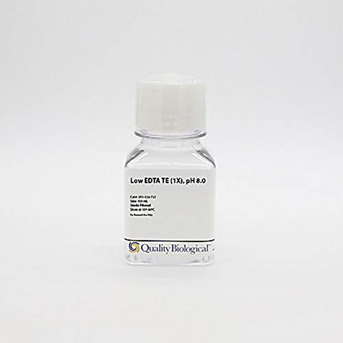 Kalite Biyolojik 351-324-721 Trıs Low-EDTA, 1X, pH 8.0, 100 ml (4'lü Paket)