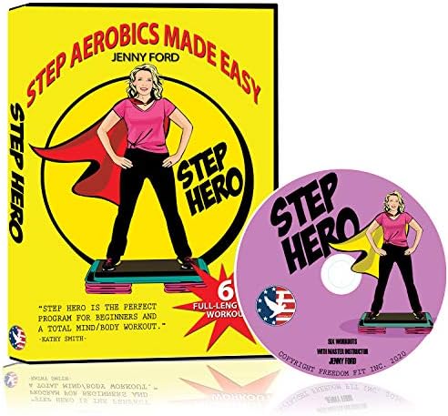Step Hero DVD | Step Aerobik Yeni Başlayanlar için Kolay | Master Eğitmen Jenny Ford ile | Kardiyo Fitness Tonlama Egzersiz Programı
