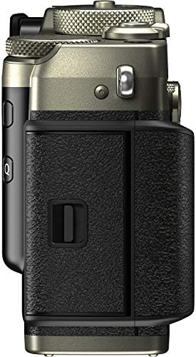 Fujifilm X-Pro3 Aynasız Dijital Fotoğraf Makinesi (Yalnızca Gövde, Dura Gümüş) 64GB Extreme SD Kart, DSLR Alet Çantası, Esnek