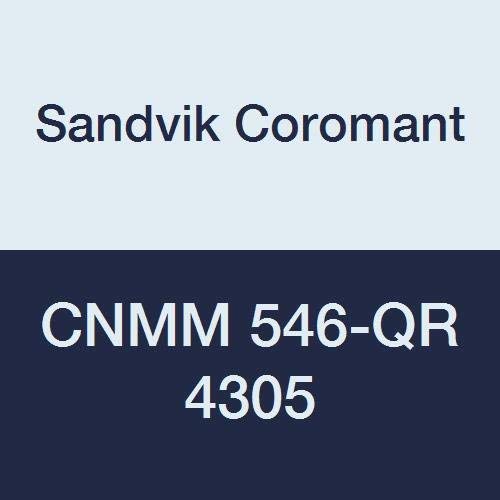 Sandvik Coromant, CNMM 546-QR 4305, Tornalama için T-Max P Kesici Uç, Karbür, Elmas 80°, Nötr Kesim, 4305 Kalite, Ti (C, N) +