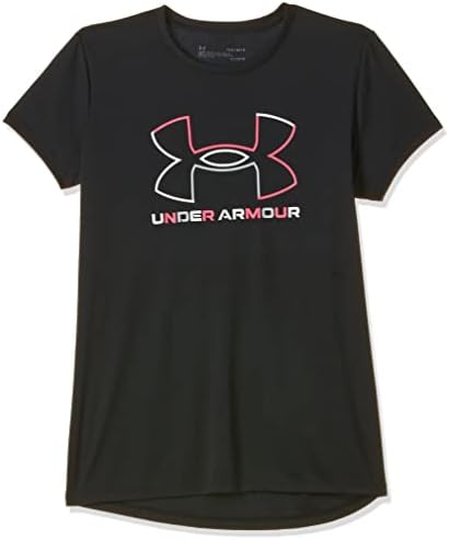 Under Armour Girls ' Tech Büyük Logo Kısa Kollu Tişört