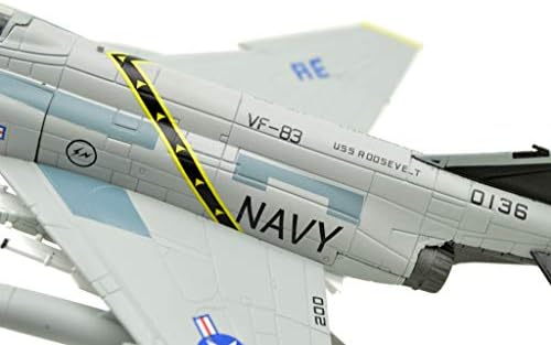 TANG HANEDANI (TM) 1:100 F-4C Phantom Fighter Saldırı Metal Avcı Modeli,ABD Donanması, Askeri Uçak Modeli,Diecast Uçak,Toplama