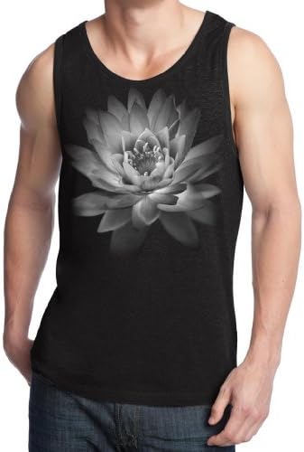 Sizin İçin Yoga Giyim Erkek Lotus Çiçek Pamuk Tank Top