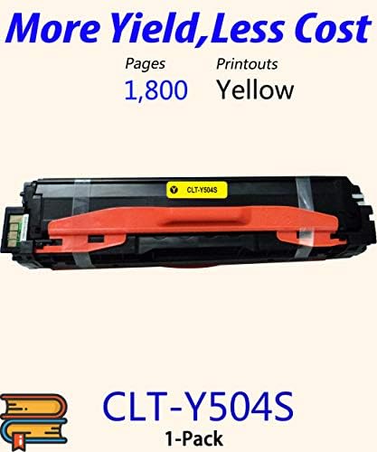 1-Pack ColorPrint Uyumlu Toner Kartuşu Değiştirme için CLT-504S CLT-Y504S CLT504S 504 S Xpress ile Çalışmak C1810W C1860FW CLX-4195