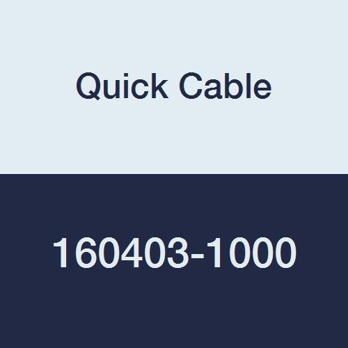Hızlı Kablo 160403-1000 PVC Lehimsiz Halka Terminali, 12-10 Tel Ölçüsü, 8 Halka Ölçüsü, Tırtıklı Namlu, 1.024 Uzunluk x 0.374