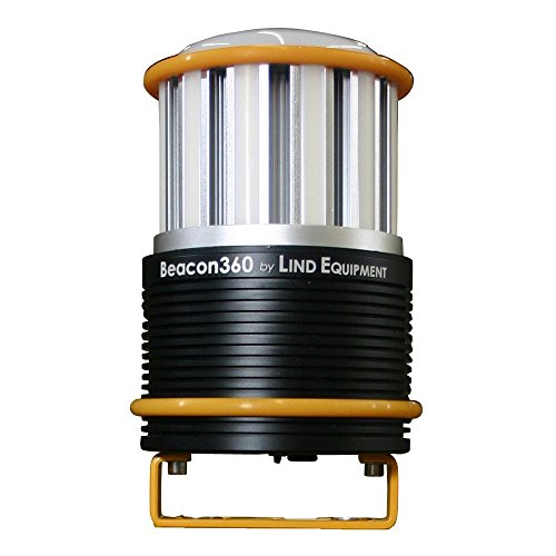Lınd Equipment LE360LEDC 360 Derece LED Alan Işığı, Pille Çalışan, Yalnızca ışık Kafası, 45W LED, 6000 Lümen, Şarj Başına 25