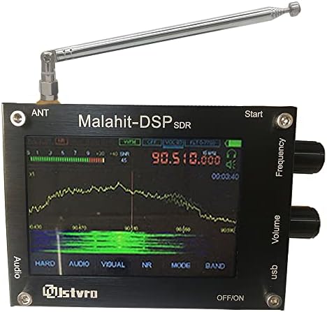 MDR2000 Malakit sdr Alıcı Malahit 50 kHz ~ 2000 MHz fm wfm am lsb USB Güzel Ses Taşınabilir