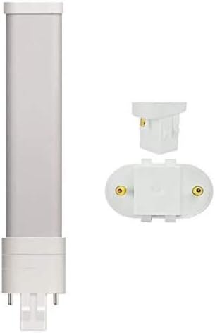 5.5 W LED Yükseltme için 13 W PL13 2-Pin CFL GX23 Baz 120-277 V 4000 K Soğuk Beyaz PLSGX23-840-5P5-P2-HB (Kutu 6 Lambalar)