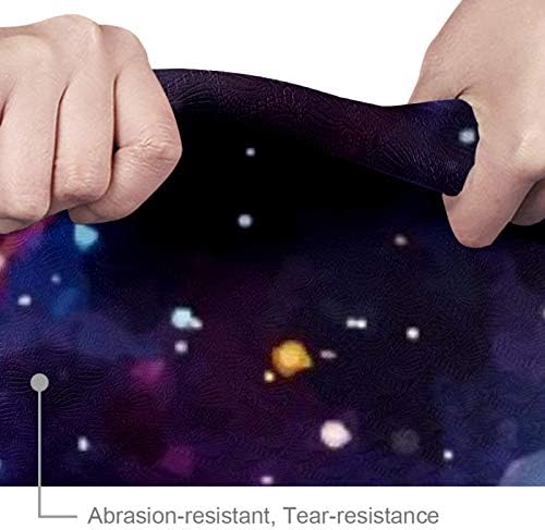 Siebzeh Unicorn Galaxy Yıldızlı Gökyüzü Fantezi Premium Kalın Yoga Mat Çevre Dostu Kauçuk Sağlık ve Fitness Her Türlü Egzersiz