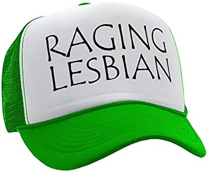 Goozler-Azgın Lezbiyen-LGBTQ Spektrum Eşcinsel Hakları-Vintage Retro Tarzı kamyon Şoförü şapkası Şapka