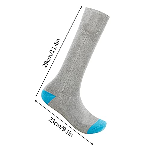 Firlar elektrikli ısıtmalı çorap için erkek/kadın, şarj edilebilir pil termal çorap, ayak ısıtıcı çorap Kış ayak ısıtıcıları
