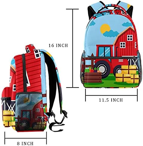 Çiftlik CartoonBackpack su geçirmez kitap çantası hafif sırt çantası seyahat sırt çantası