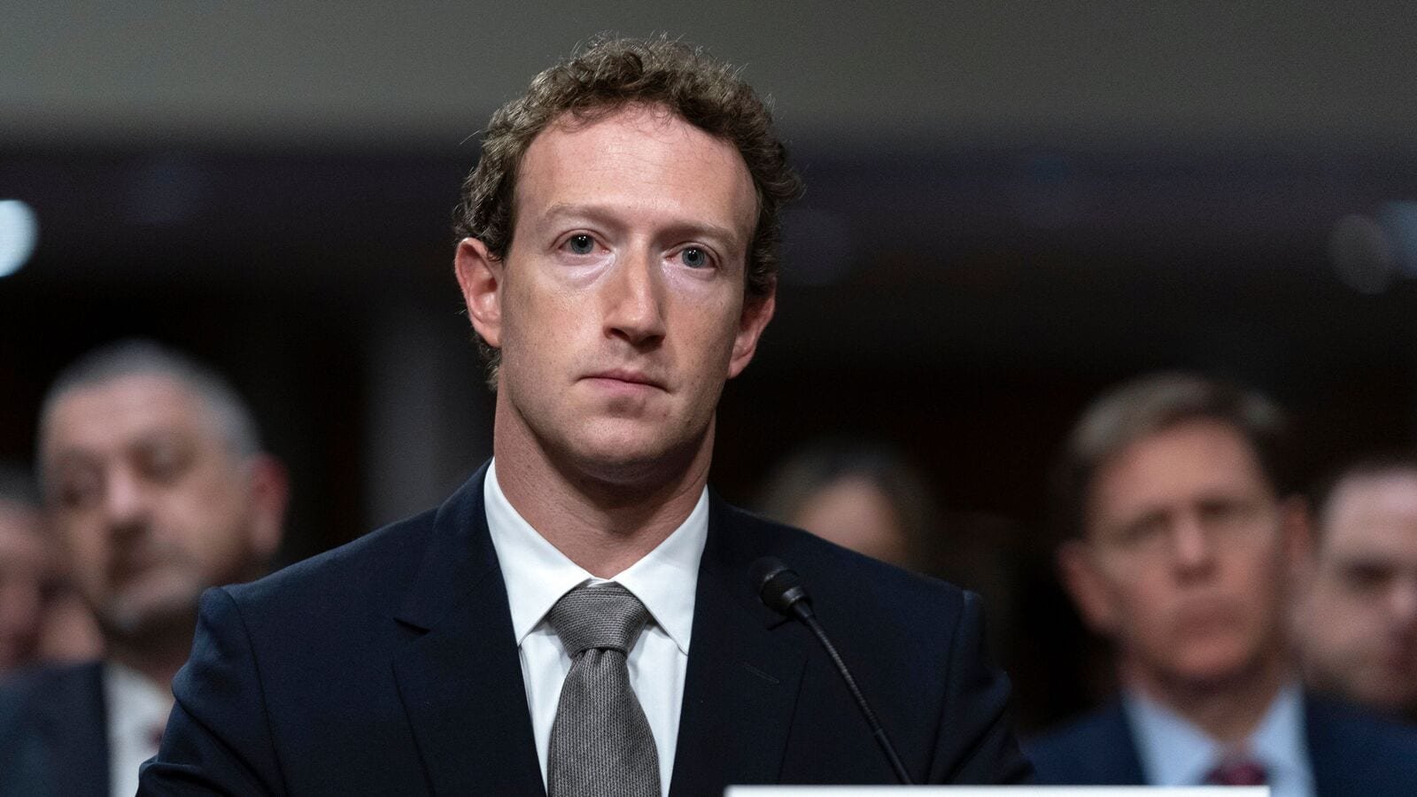 File image of Meta CEO Mark Zuckerberg testifying before the Senate Judiciary Committee's hearing on online child safety on Capitol Hill, Washington DC in January 2024.